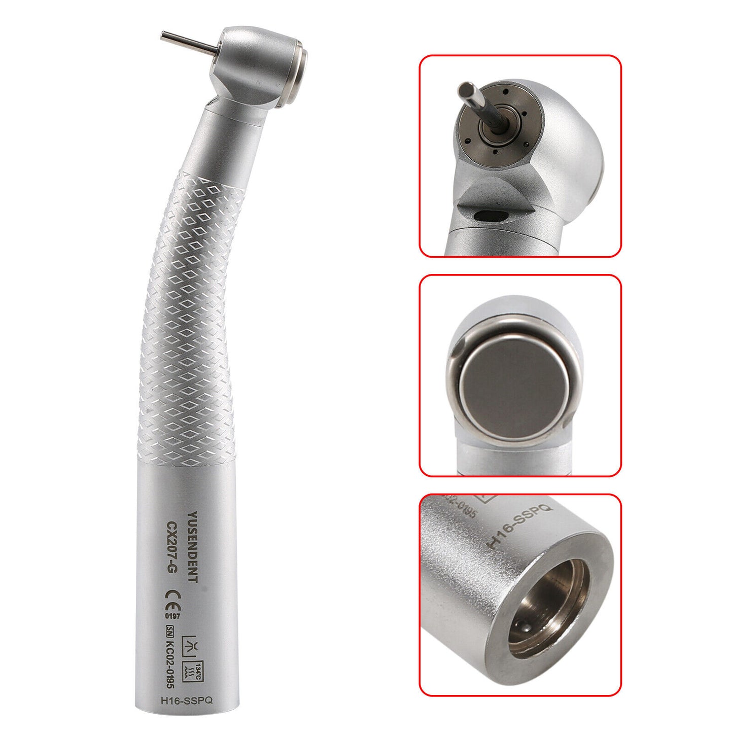 COXO Dental turbine handstuk CX207-G TORQUE HEAD (H16-KTPQ)