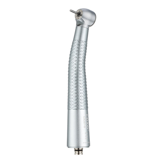 Seitenansicht der COXO H16-NTPQ Dentalturbine mit Torque Head passend für NSK MachLite und Phatelus Kupplungen.